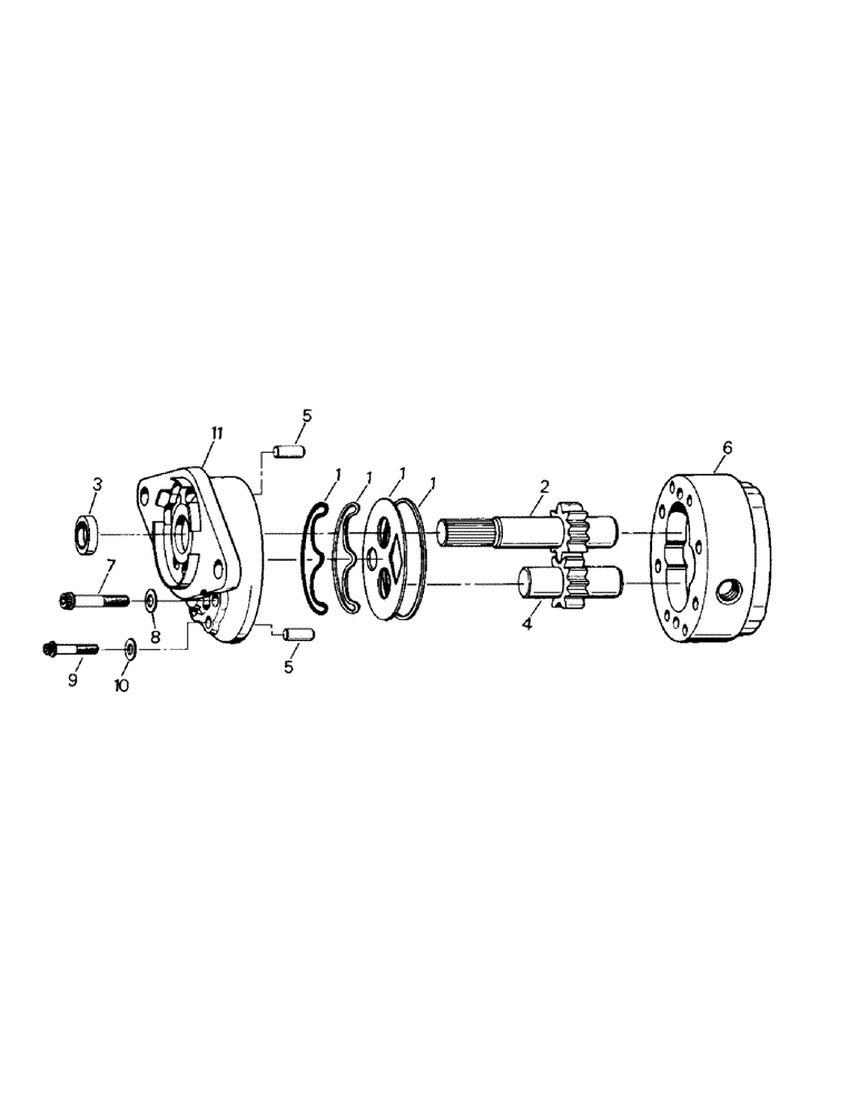 Схема запчастей Case IH STEIGER - (04-26) - LUBE PUMP, CAT 3406 ENGINE (04) - Drive Train