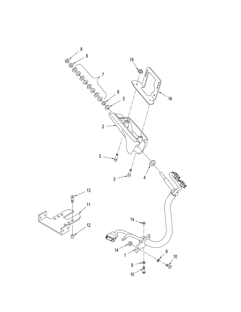 Схема запчастей Case IH STX375 - (09-56[01]) - MOUNTING - ADVANCED FARMING SYSTEMS, BTW JEE0104286 & JEE0106701 (09) - CHASSIS