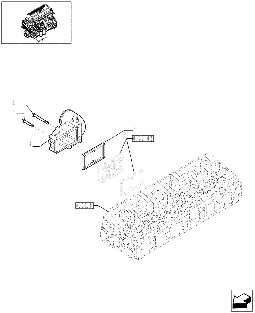 Схема запчастей Case IH F3AE0684P E906 - (0.22.0[01]) - AIR LINES (504055366) 