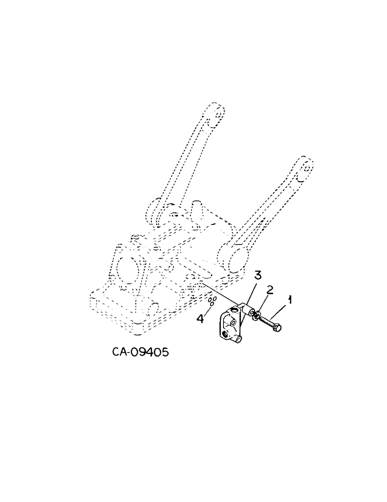 Схема запчастей Case IH 234 - (10-23[1]) - HYDRAULICS, HYDRAULIC ADAPTER PACKAGE, 234 TRACTORS (07) - HYDRAULICS