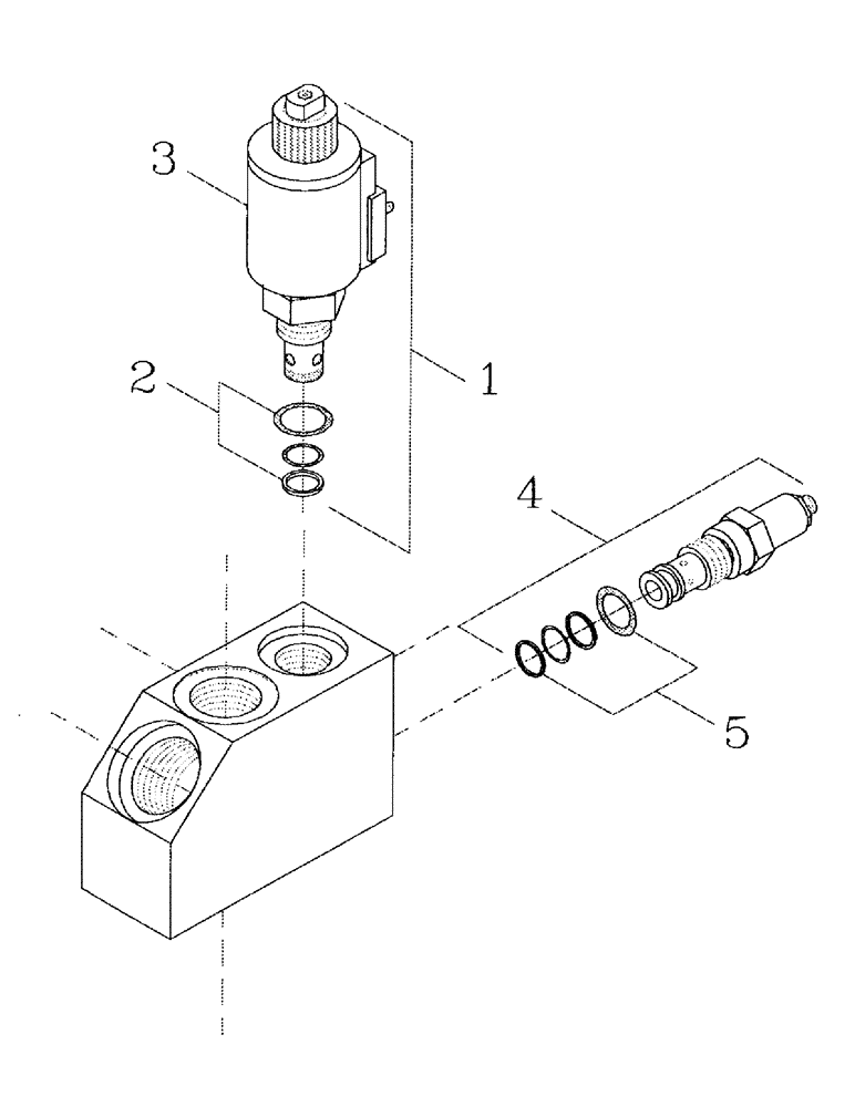 Схема запчастей Case IH 7700 - (B05-15) - HYDRAULIC VALVE ROLLER SPEED Hydraulic Components & Circuits