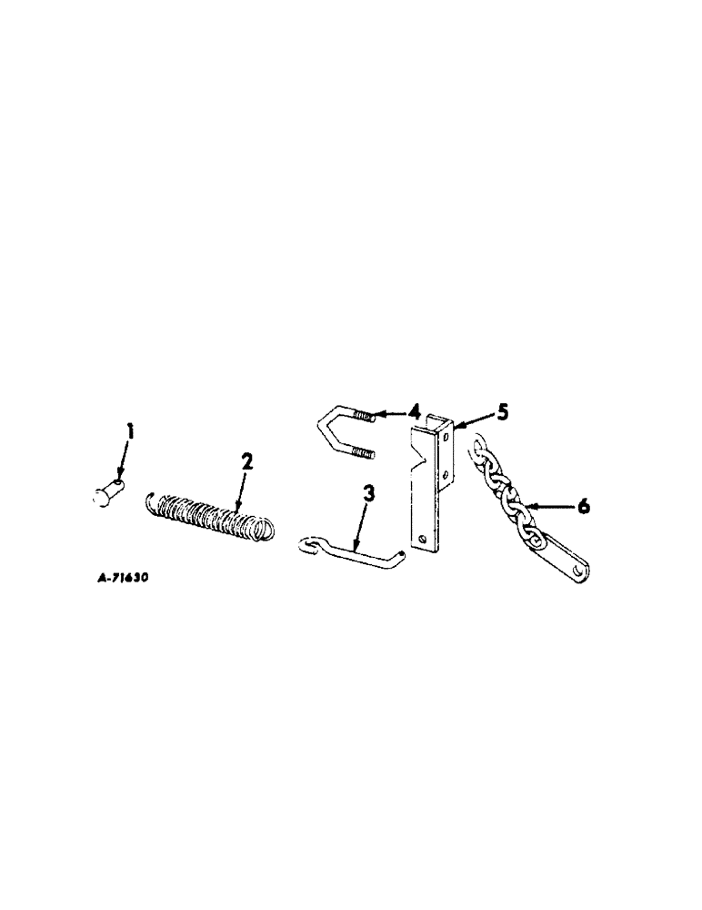 Схема запчастей Case IH 268 - (S-15) - DEPTH CHAIN AND RETURN SPRING 