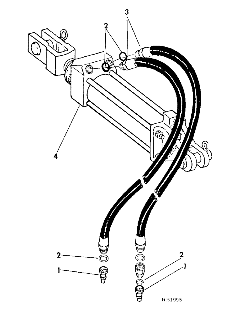 Схема запчастей Case IH 510 - (A-77) - RECOMMENDED HYDRAULIC PARTS 