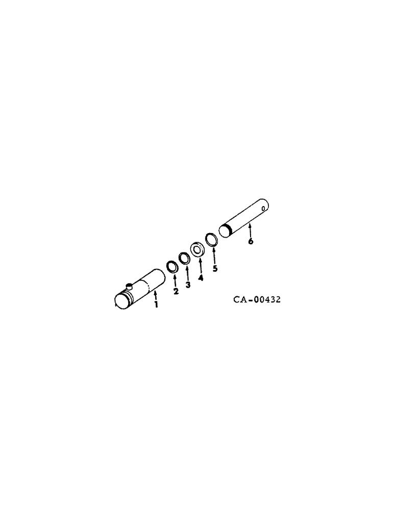 Схема запчастей Case IH 184 - (10-10[1]) - HYDRAULICS, HYDRAULIC CYLINDER HYDRAULIC LIFT OR THREE POINT HITCH ATTACHMENTS (07) - HYDRAULICS