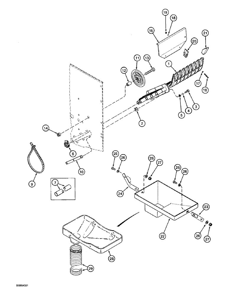 Схема запчастей Case IH 955 - (9C-54) - SEED MODULE DISCHARGE MANIFOLD, ALL RIGID, VERTICAL FOLD, FRONT FOLD & PARALLEL FRONT FOLD PLANTERS (09) - CHASSIS/ATTACHMENTS