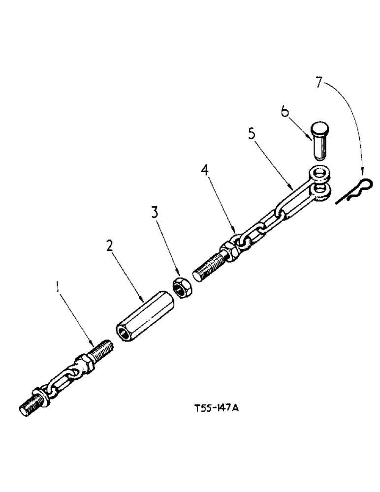 Схема запчастей Case IH 276 - (6-08) - HEAVY DUTY CHECK CHAIN ATTACHMENT (09) - CHASSIS