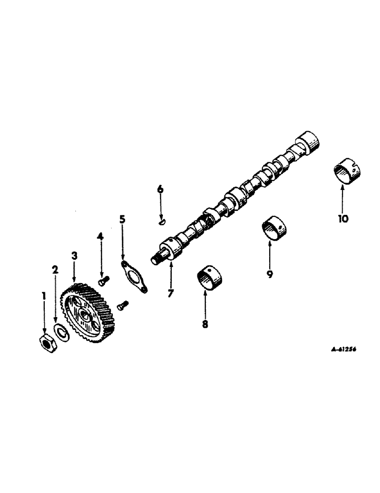 Схема запчастей Case IH 504 - (032) - DIESEL ENGINE, CAMSHAFT AND RELATED PARTS (01) - ENGINE