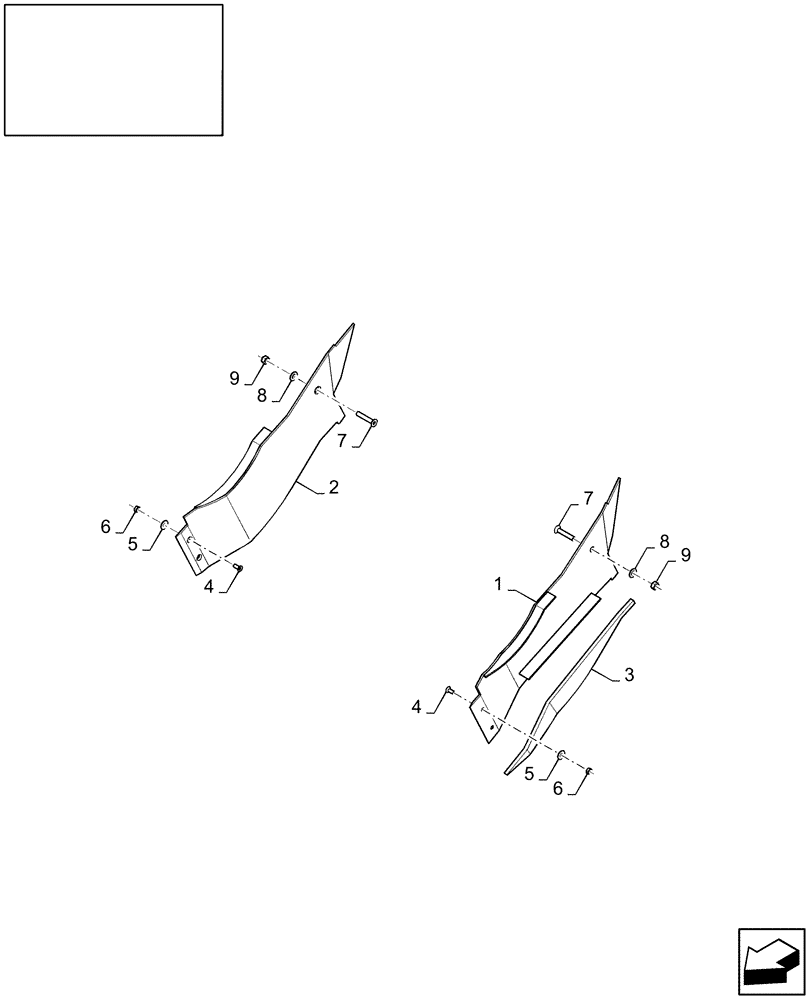 Схема запчастей Case IH LB333R - (18.84193332[01]) - DIA : ROTOR SIDE FILLER PLATES KIT (18) - ACCESSORIES