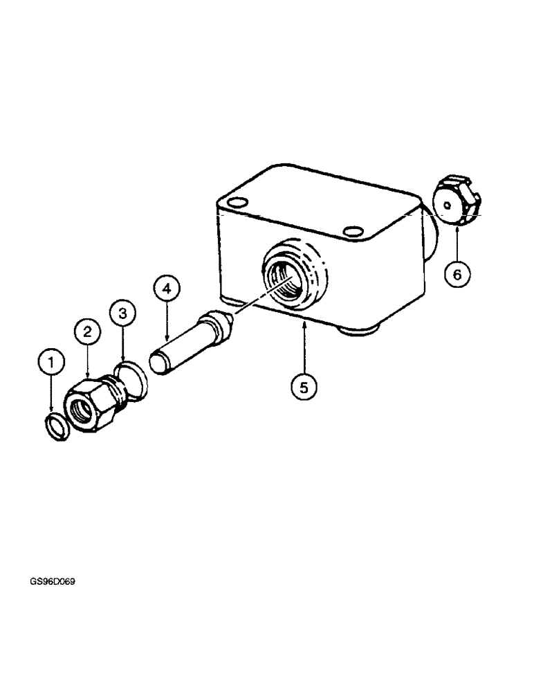 Схема запчастей Case IH 1400 - (8-34) - HEIGHT CONTROL VALVE (07) - HYDRAULICS