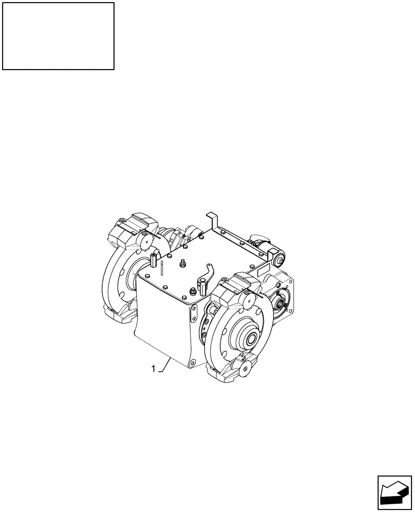 Схема запчастей Case IH AFX8010 - (C.20.B[1]) - COMPLETE MECHANICAL TRANSMISSION C - Power Train