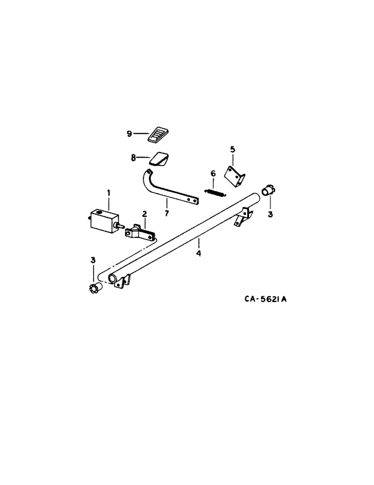 Схема запчастей Case IH 1440 - (10-40) - HYDRAULICS, FOOT-N-INCH AND CONTROLS, S/N 20714 AND BELOW (07) - HYDRAULICS