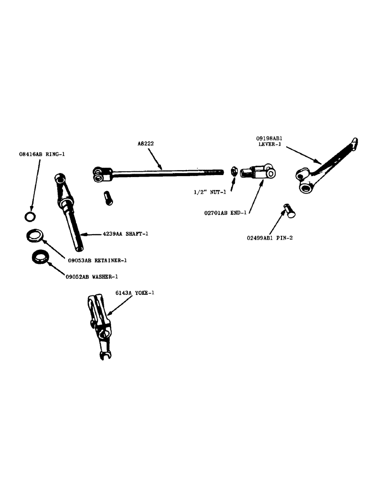 Схема запчастей Case IH 930 - (2-106) - PTO CLUTCH THROWOUT (06) - POWER TRAIN