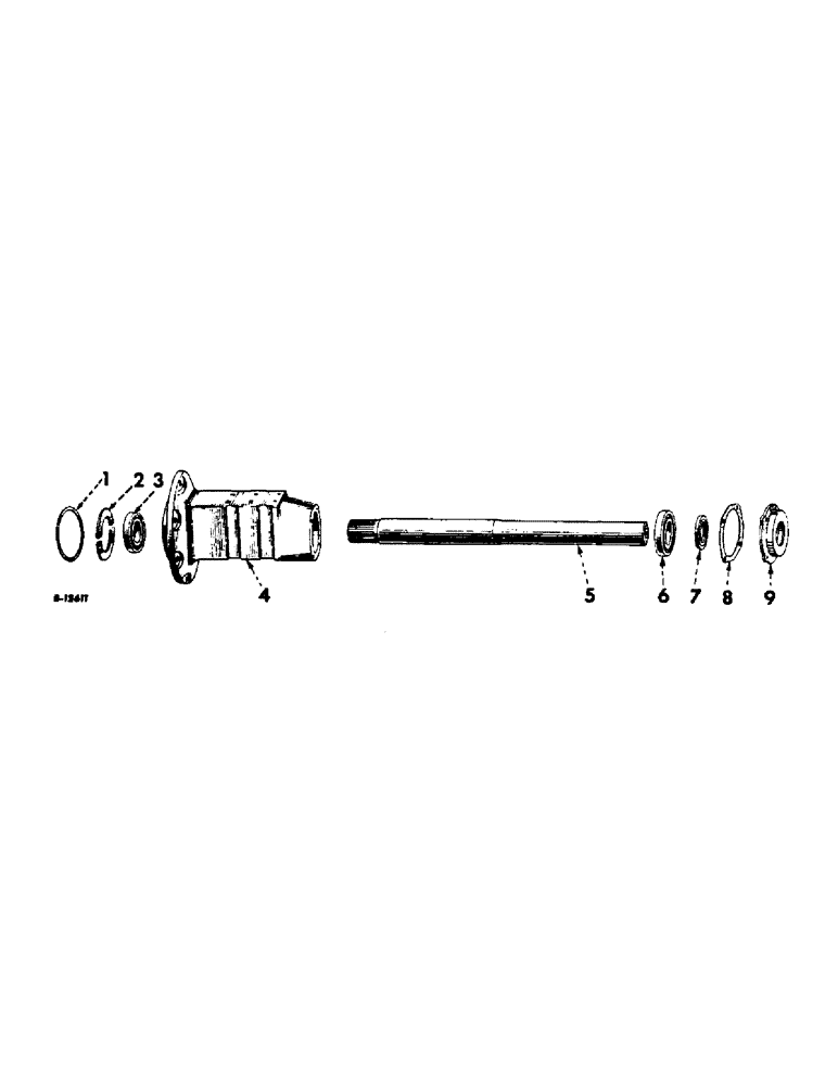 Схема запчастей Case IH 2504 - (193) - REAR AXLE, FARMALL TRACTORS EXCEPT HI-CLEAR (05) - REAR AXLE