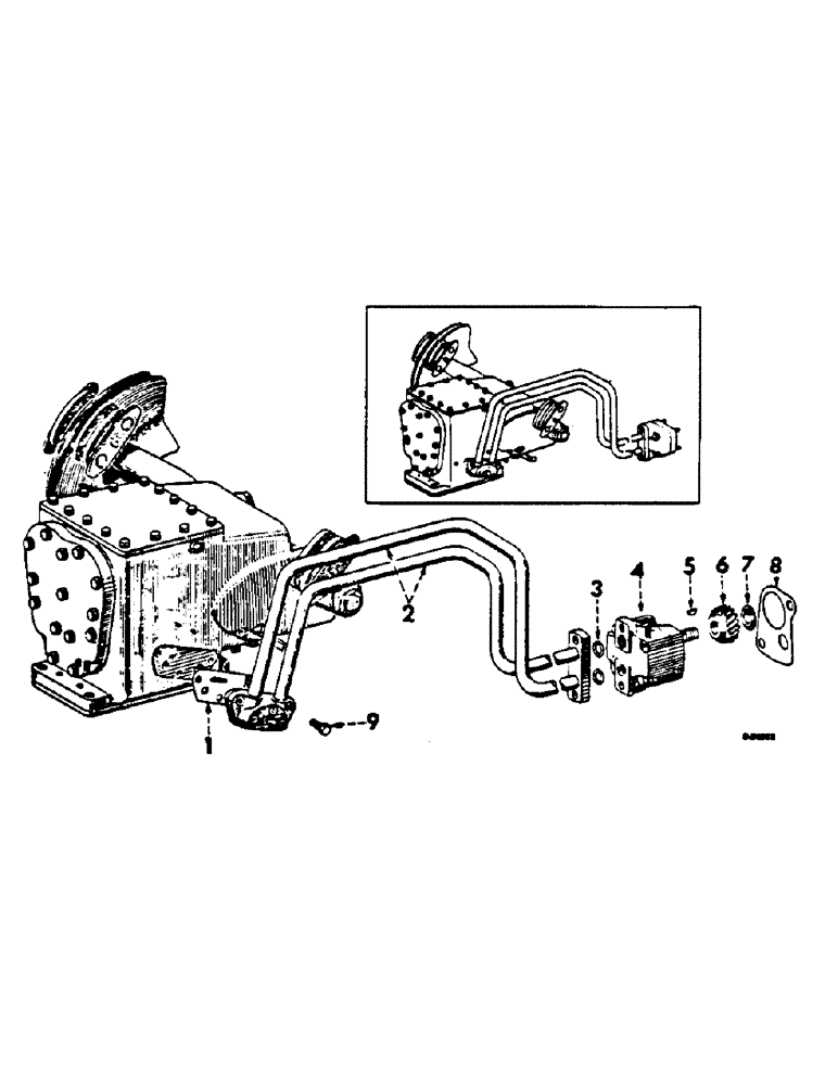 Схема запчастей Case IH 130 - (10-10) - HYDRAULICS, TOUCH-CONTROL SYSTEM, HYDRAULIC PUMP AND MANIFOLD TUBES, UNITS A, B, AND C (07) - HYDRAULICS