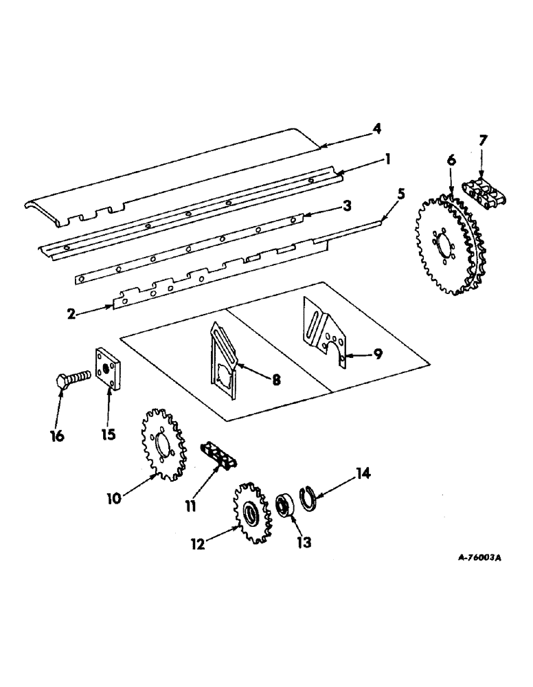 Схема запчастей Case IH 429N - (D-21) - COMPLETING PARTS (58) - ATTACHMENTS/HEADERS