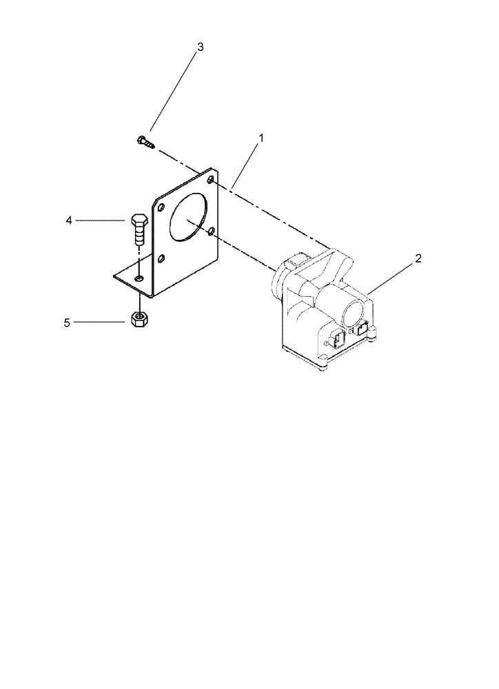 Схема запчастей Case IH 1200PT - (A.50.A[22]) - AFS IMPLEMENT CONNECTOR MOUNTING, ROW CROP TRACTORS A - Distribution Systems