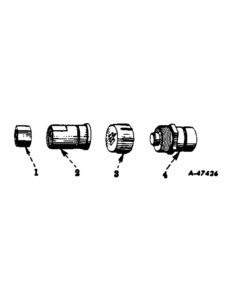 Схема запчастей Case IH 300 - (276) - HYDRAULIC SYSTEM, HYDRAULIC EQUIPMENT, SPECIAL, SELF-SEALING COUPLINGS (07) - HYDRAULIC SYSTEM