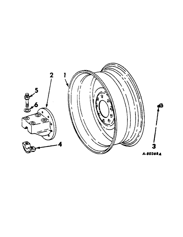 Схема запчастей Case IH 2806 - (L-10) - WHEELS & WHEEL WEIGHTS, OUTER DUAL REAR WHEELS, DISC TYPE Wheels & Wheel Weights