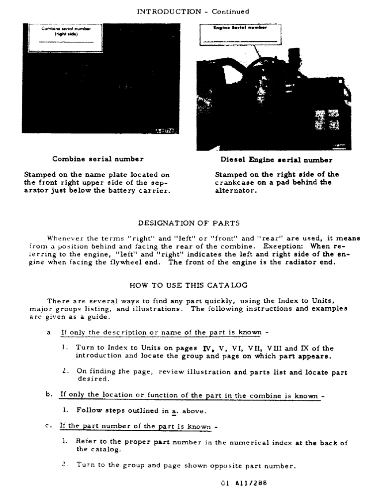 Схема запчастей Case IH 915 - (12) - INTRODUCTION - SERIAL NUMBER LOCATIONS (00) - GENERAL