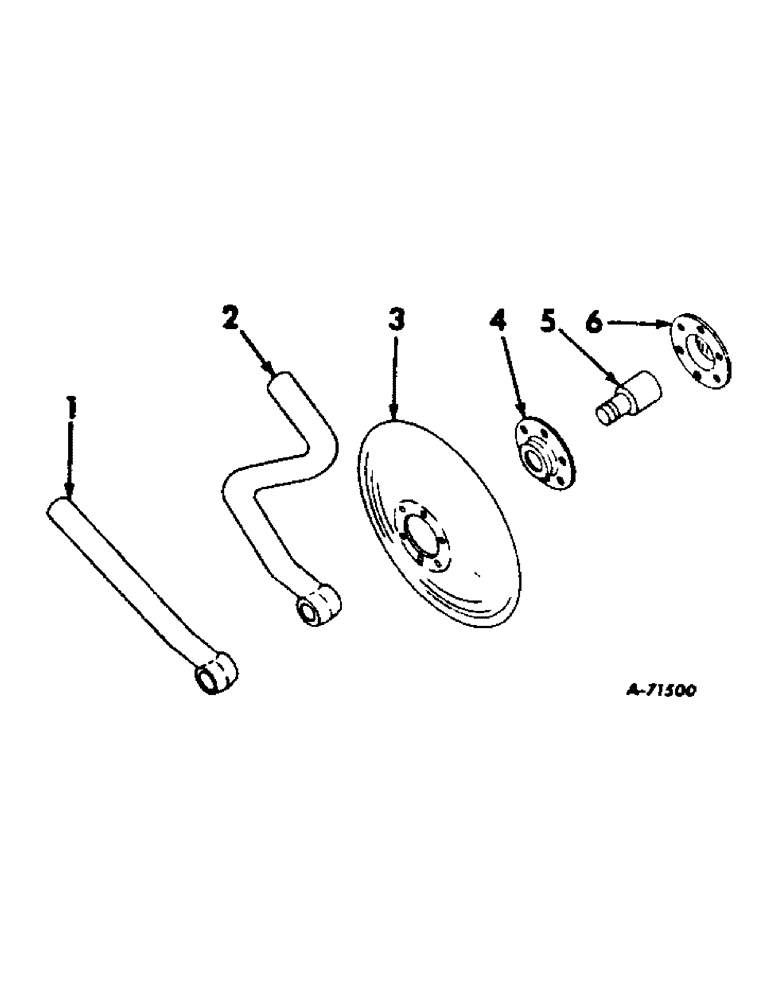 Схема запчастей Case IH 85 - (AN-10[A]) - DISK HILLER, WITH PRECISION BEARING 