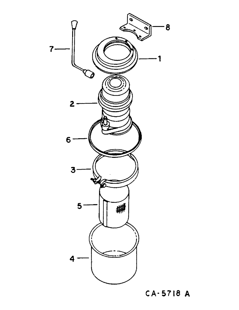 Схема запчастей Case IH 1460 - (12-013) - FUEL PUMP Power