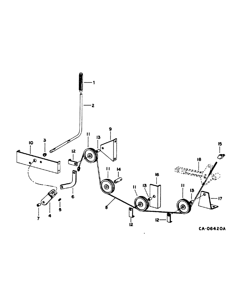 Схема запчастей Case IH 1440 - (26-14) - GRAIN TANK, GRAIN TANK UNLOADER CONTROL, S/N 22001 AND ABOVE Grain Tank