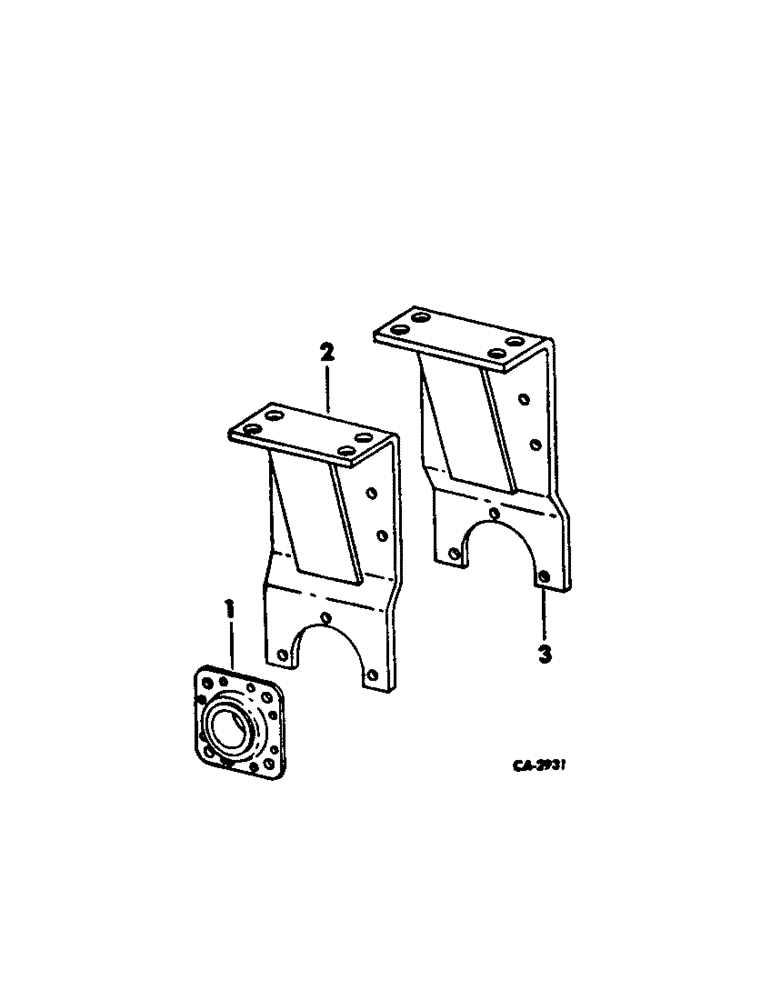 Схема запчастей Case IH 500 - (Q-19[A]) - FIELD CONVERSION BEARING PACKAGE 