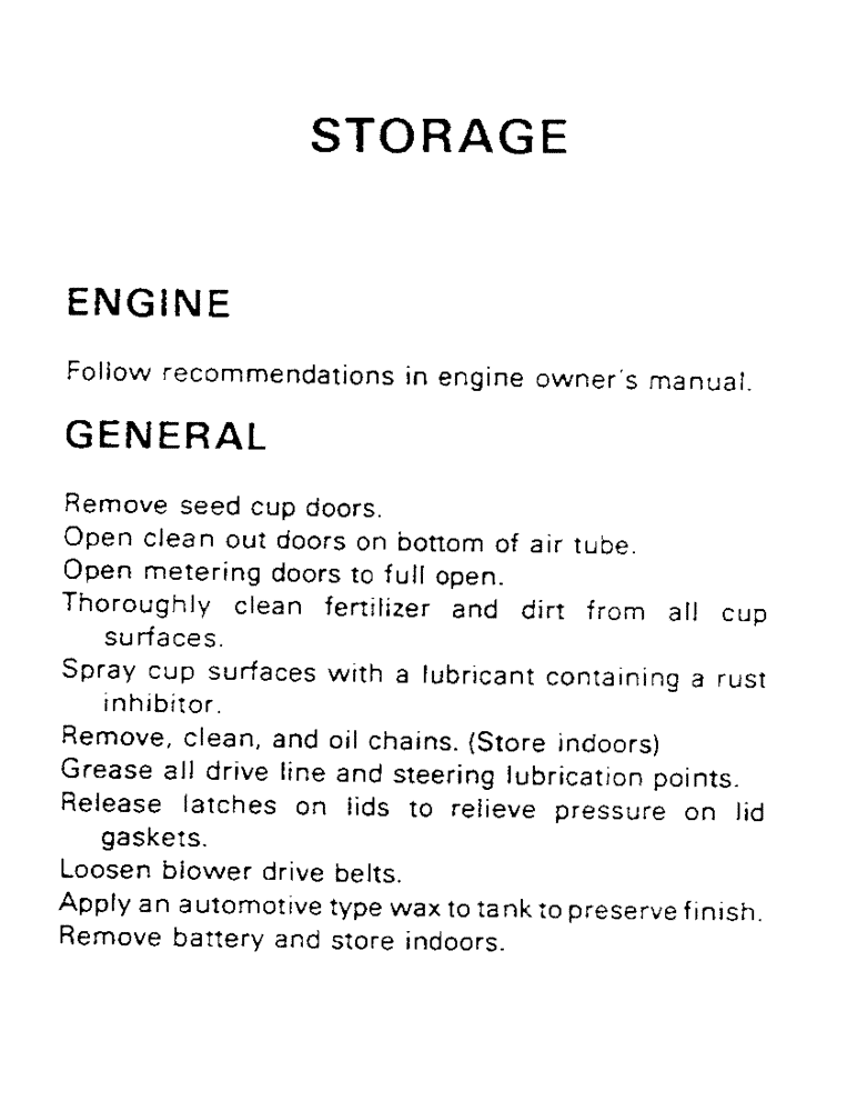 Схема запчастей Case IH 1802 - (24) - STORAGE 