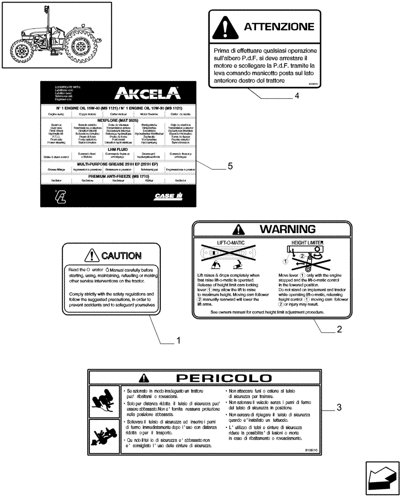 Схема запчастей Case IH JX1085C - (1.98.0[04]) - DECALS (13) - DECALS