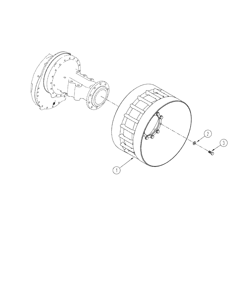 Схема запчастей Case IH STX375 - (06-07) - DRIVE WHEEL (06) - POWER TRAIN