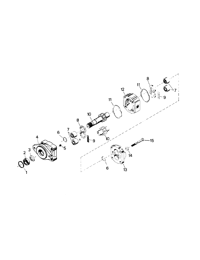 Схема запчастей Case IH RC210 - (08-05) - HYDRAULIC PUMP (07) - HYDRAULICS