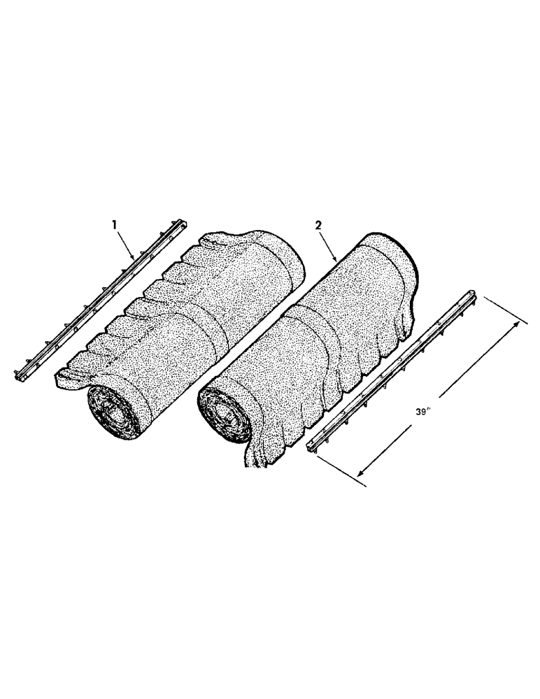 Схема запчастей Case IH 8830 - (56) - DRAPERS (58) - ATTACHMENTS/HEADERS