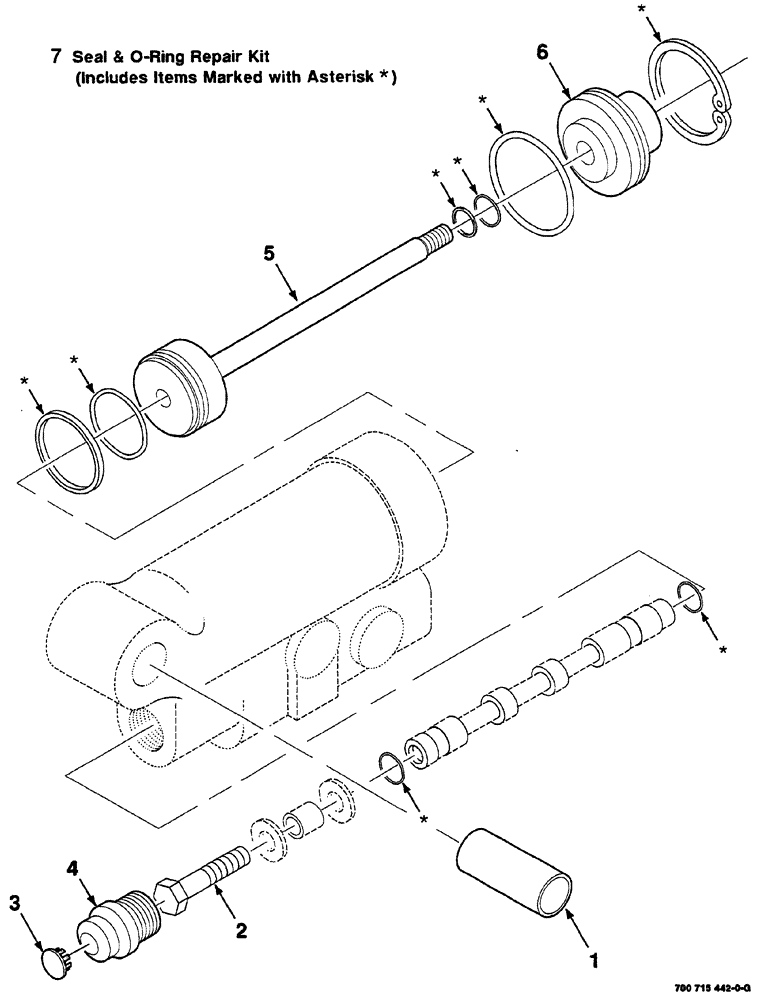 Схема запчастей Case IH 8870 - (05-12) - HYDRAULIC SERVO-CONTROL ASSEMBLY (35) - HYDRAULIC SYSTEMS