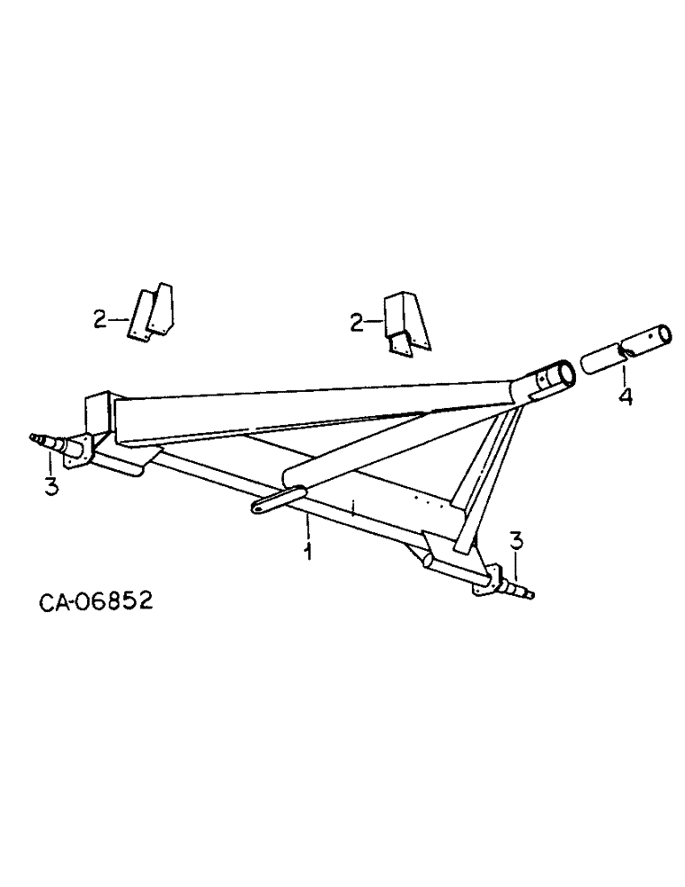 Схема запчастей Case IH VARIOUS - (D-44) - REAR AXLE ASSY 