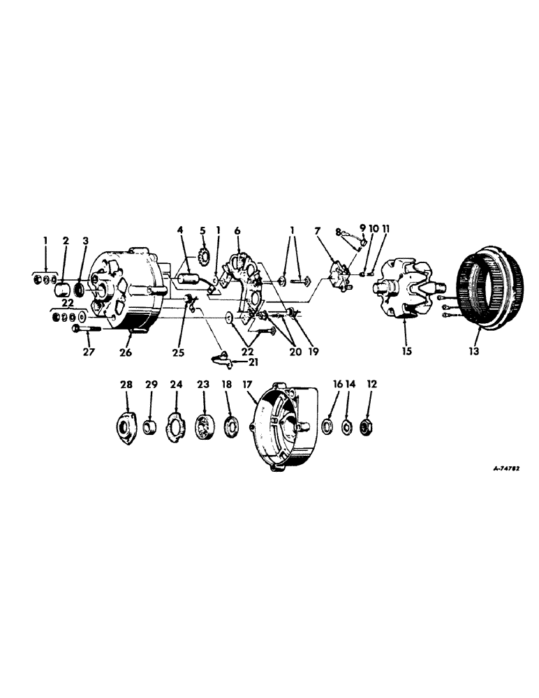 Схема запчастей Case IH 21256 - (G-03) - ELECTRICAL SYSTEM, ALTERNATOR GENERATOR, DELCO REMY (06) - ELECTRICAL SYSTEMS