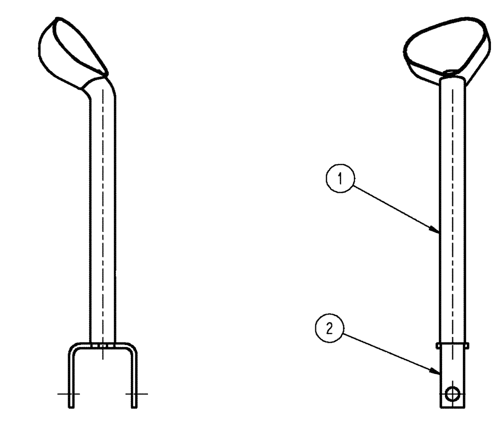 Схема запчастей Case IH 3150 - (01-011) - LEVER SUB ASSEMBLY PROPEL CONTROL Cab Interior