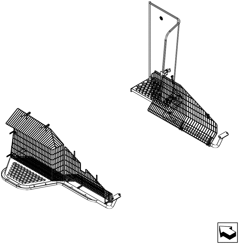 Схема запчастей Case IH 7010 - (48.134.09) - DIA KIT, LOWER SHIELD W/A AFX8010 (48) - TRACKS & TRACK SUSPENSION