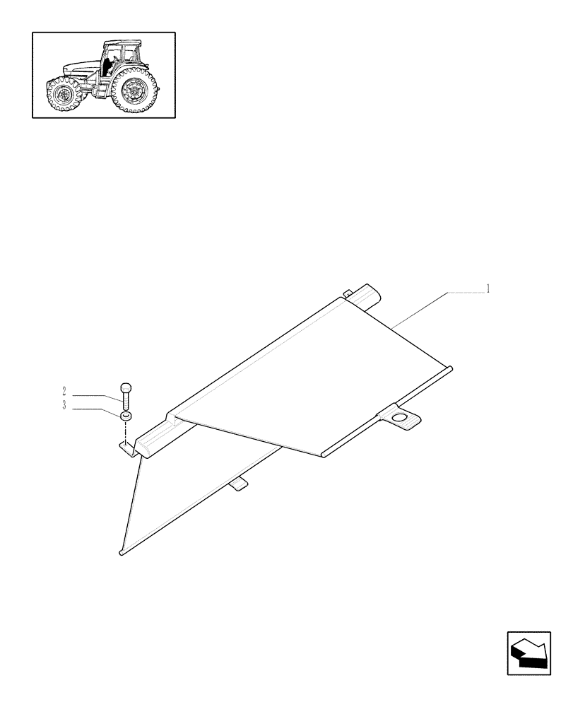 Схема запчастей Case IH MXU135 - (1.93.7[01A]) - (VAR.545) ROOF WITH LOW PROFILE - CURTAIN SUN SHADIN - D5377 (10) - OPERATORS PLATFORM/CAB