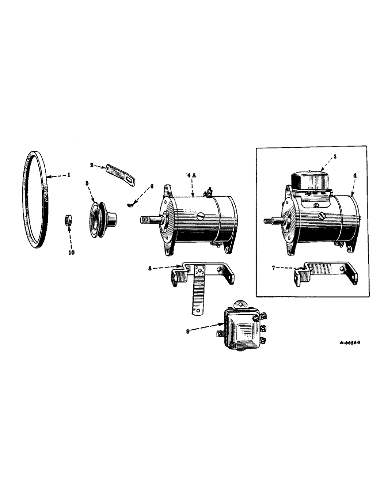 Схема запчастей Case IH SUPER A - (108) - ELECTRICAL SYSTEM, GENERATOR, DELCO-REMY, AND CONNECTIONS (06) - ELECTRICAL SYSTEMS