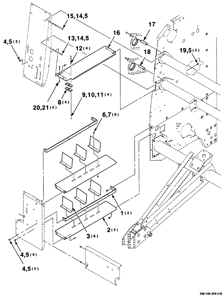 Схема запчастей Case IH RS561 - (07-034) - TWINE BOX ASSEMBLY (12) - MAIN FRAME