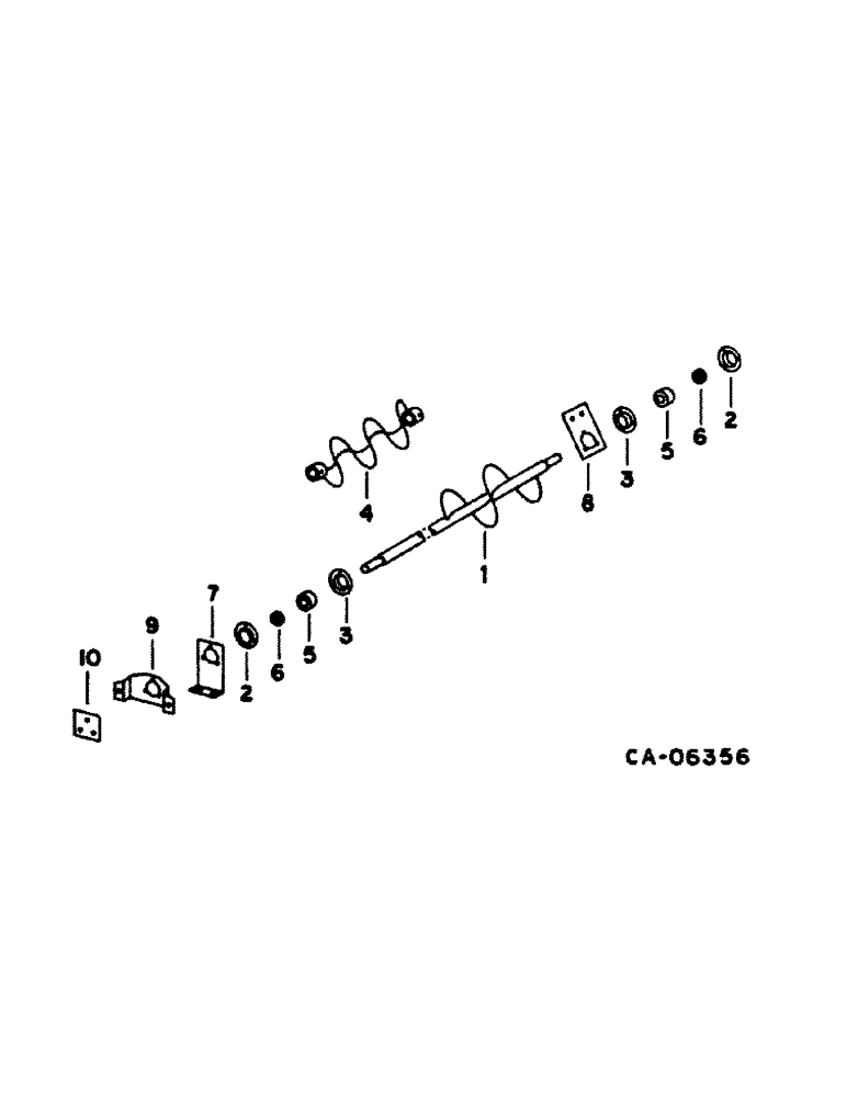 Схема запчастей Case IH 1480 - (25-05) - GRAIN AND TAILINGS ELEVATORS, GRAIN DELIVERY AUGER Elevators