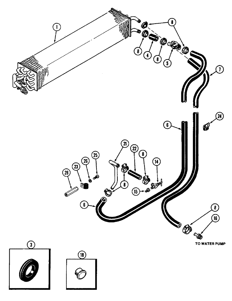 Схема запчастей Case IH 3294 - (9-470) - CAB, HEATER, CAB S/N 12107380 AND AFTER (09) - CHASSIS/ATTACHMENTS