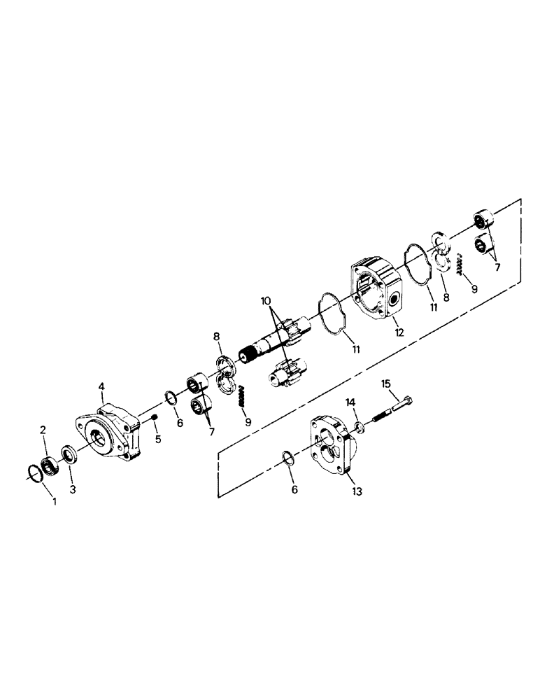 Схема запчастей Case IH STEIGER - (08-09) - HYDRAULIC PUMP, LATER USAGE, 3306 CAT ENGINE (07) - HYDRAULICS