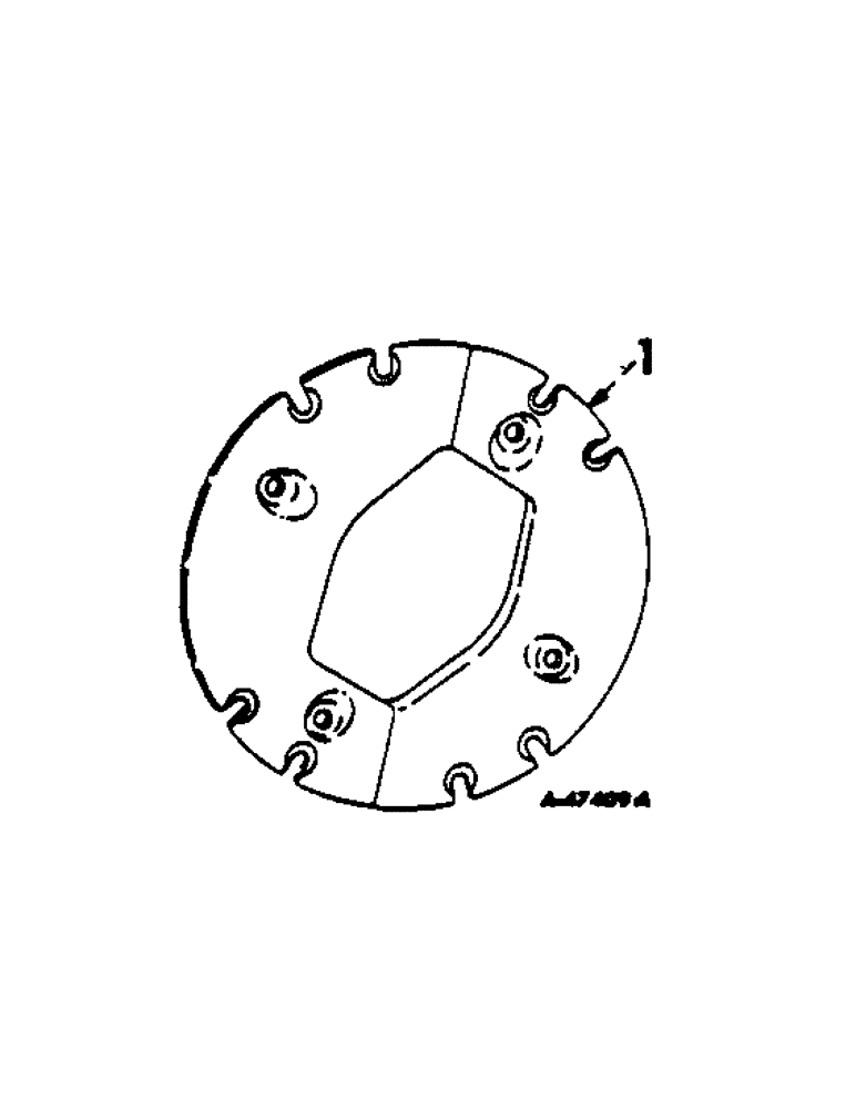 Схема запчастей Case IH 100 - (15-9) - WHEELS AND TRACTIONS, REAR WHEEL WEIGHTS, SPLIT TYPE, FOR HI-CLEAR TRACTORS Wheels & Traction