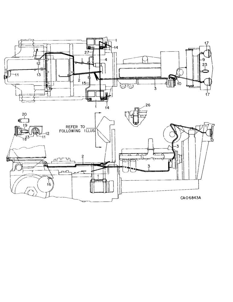 Схема запчастей Case IH 1486 - (08-10) - ELECTRICAL, ELECTRICAL WIRING AND LIGHTING (06) - ELECTRICAL