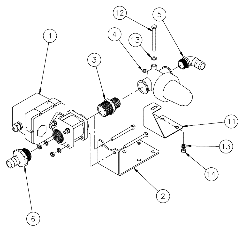 Схема запчастей Case IH SPX4410 - (09-003) - VALVE PLUMBING GROUP, 5 SECTION, CENTER Liquid Plumbing