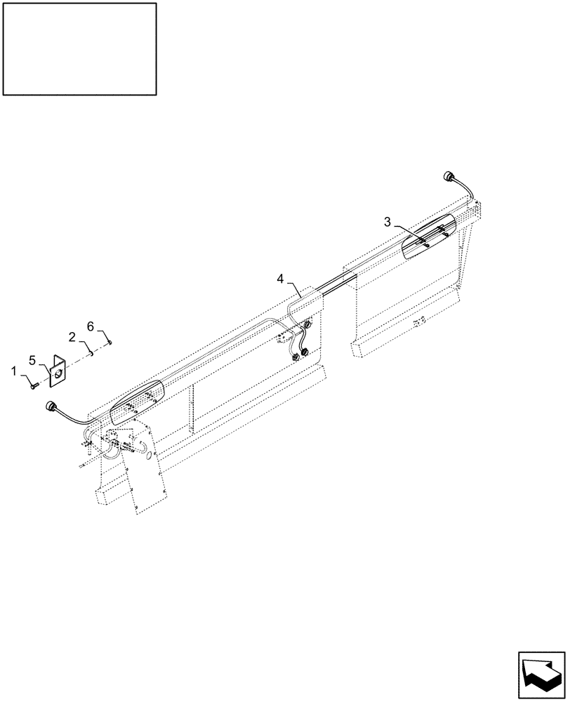 Схема запчастей Case IH 2040 - (18.87550859[01]) - DIA : VERTICAL RAPESEED KNIFE HEADER WIRING KIT - RIGHT HAND SIDE (18) - ACCESSORIES