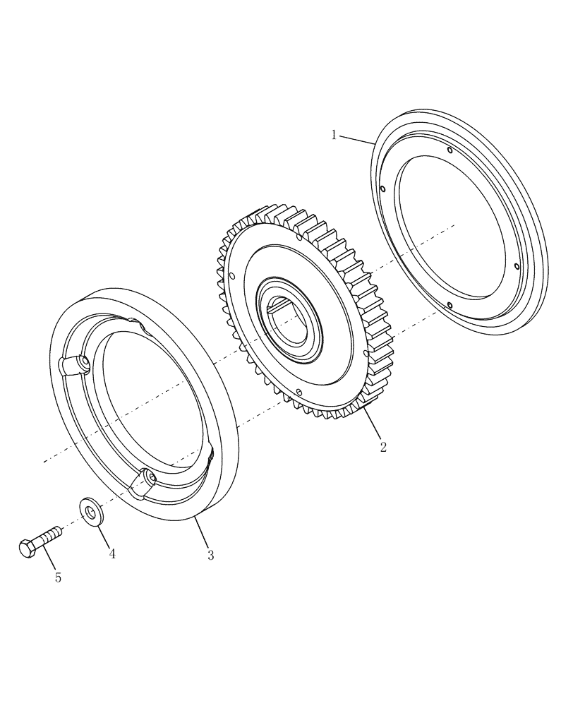 Схема запчастей Case IH HSX142 - (20.14.01[3]) - FLYWHEEL SPROCKET (58) - ATTACHMENTS/HEADERS