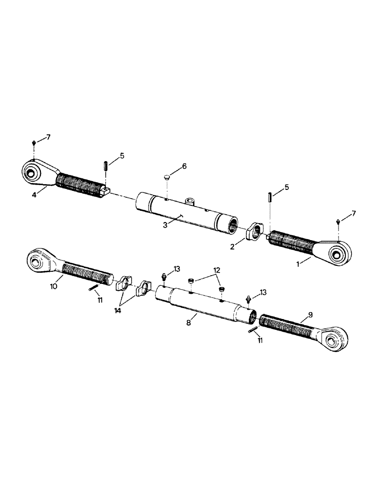 Схема запчастей Case IH PTA310 - (11-04) - 3-PT HITCH COMPONENTS Options & Miscellaneous