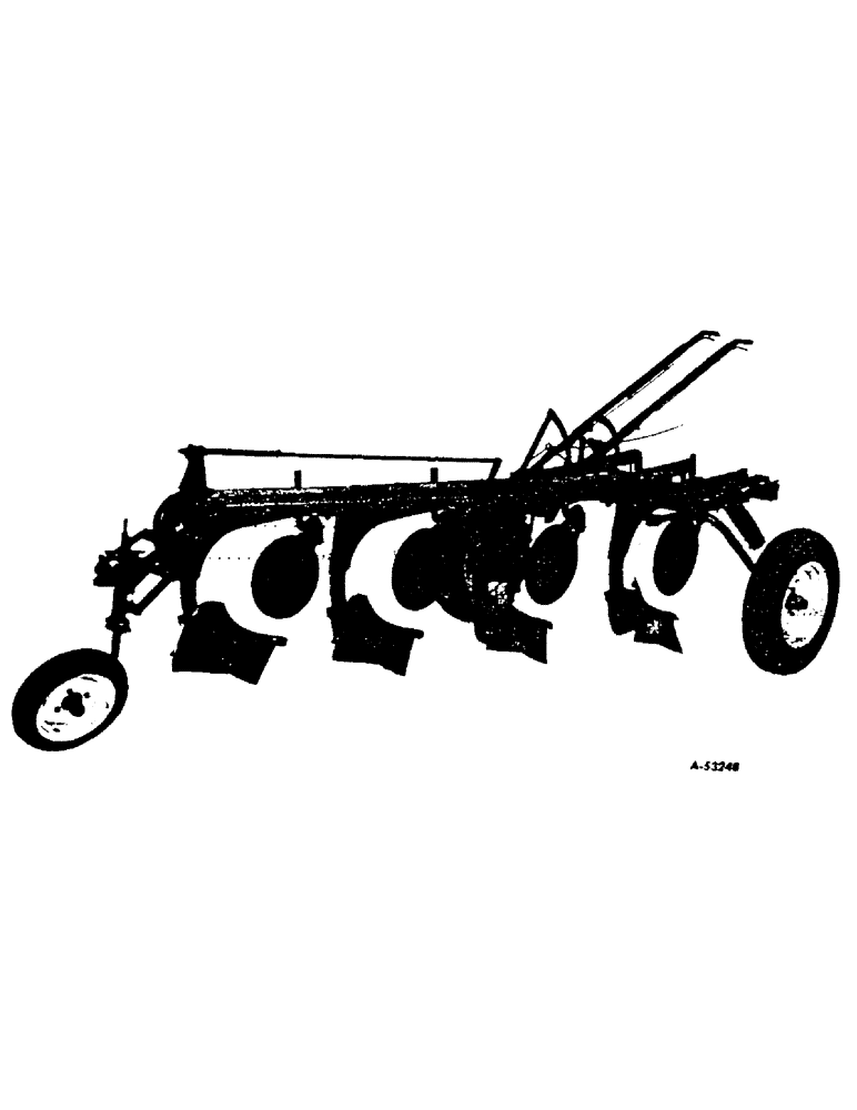 Схема запчастей Case IH 60L - (D-01) - 60L THREE FURROW 